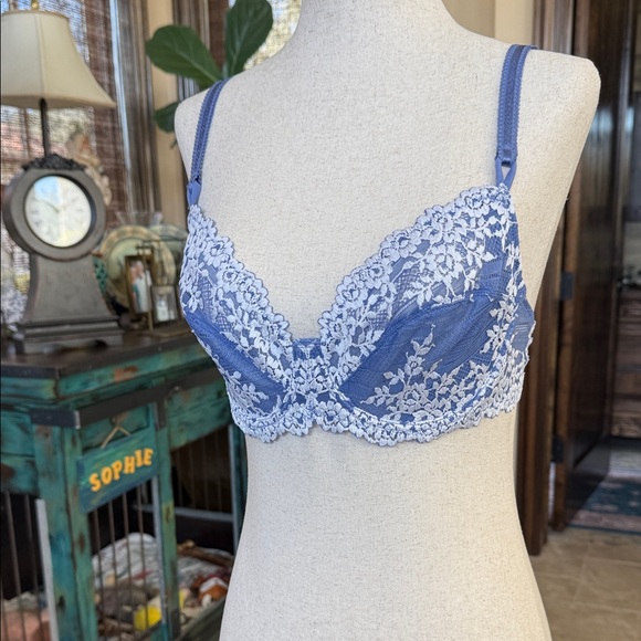 Wacoal Other - Wacoal Lace Bra in Light Blue